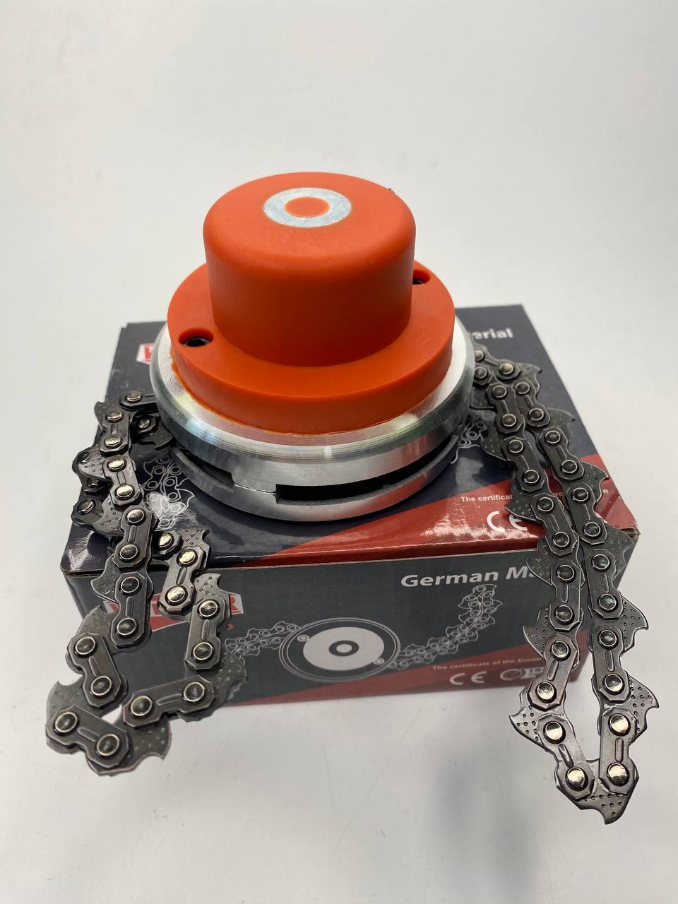 Котушка з ланцюгом для мотокоси (бензокоси, тримера) на різі М10х1.25 Winzor, фото 1