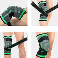 Спортивний компресійний бандаж-навколін фіксатор для колін, бандаж для коліна після перелому