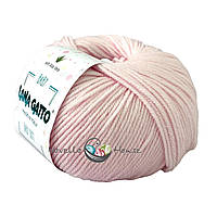 Lana Gatto BABY SOFT (Бейби Софт) № 13210 нежно розовый (Пряжа меринос, нитки для вязания)