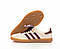 Жіночі бежеві Кросівки Adidas Samba Wales Bonner, фото 4