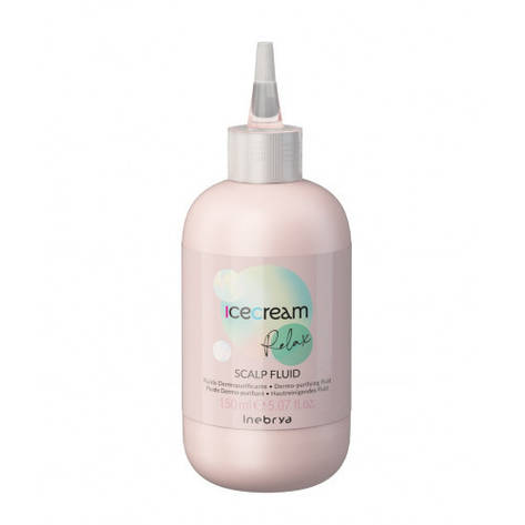 Скраб-флюїд для очищення шкіри голови Inebrya Scalp Fluid tri-action dermo-purifiyng, 150 мл (1026389), фото 1