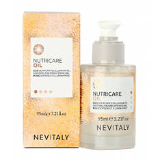 Олія проти завивання яка живить і захищає всі типи волосся Nevitaly Nutricare Oil, 95 мл (1033434)