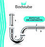Універсальний сифон Badstube для раковин і умивальників, зливна труба, заглибна труба 10 с, Amazon, Німеччина, фото 6