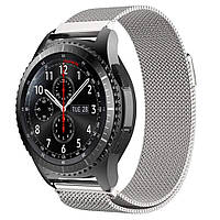 Ремешок BeWatch миланская петля для Samsung Galaxy Watch 46 мм Серебро (1020205.2) KV, код: 381279