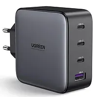 Зарядний пристрій для дронів ​Ugreen GaN Fast Charger 100W 3 Type-C + USB Type A PD 3.0 QC4.0