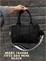 Шопер marc jacobs tote bag black Сумка marc jacobs tote bag mini Marc jacobs tote bag mini black