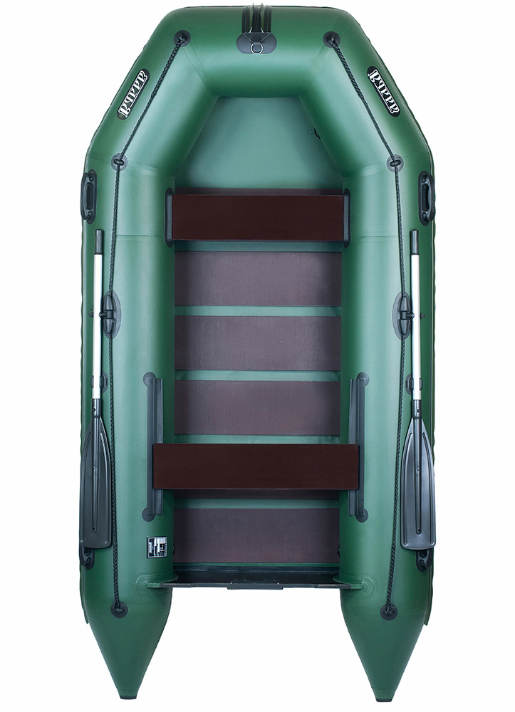 Моторний надувний човен Ладья ЛТ-310МЕ зі слань-килимком