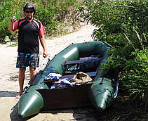 Моторний надувний човен Ладья ЛТ-310МВЕ зі слань-книжкою, фото 2