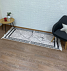 Килимок безворсовий у спальню Chilai Home Агат підкладка з еко-шкіри