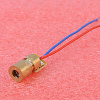 Светодиод лазерный Mini 650nm 6mm 5V 5mW Laser Dot Diode