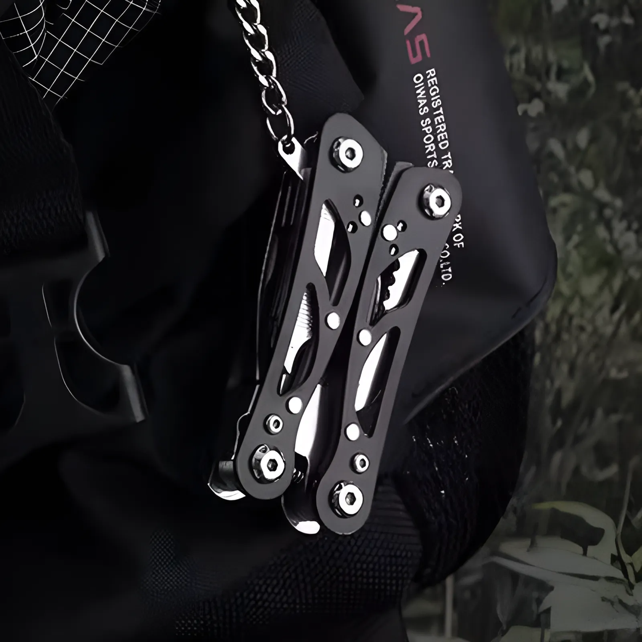 Мультитул з нержавіючої сталі Multi Tool чорний