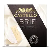 Сир Кастелло м'який брі з білою цвіллю 50% 125г Данія  Castello