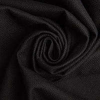 Ткань Канва для вышивания черная