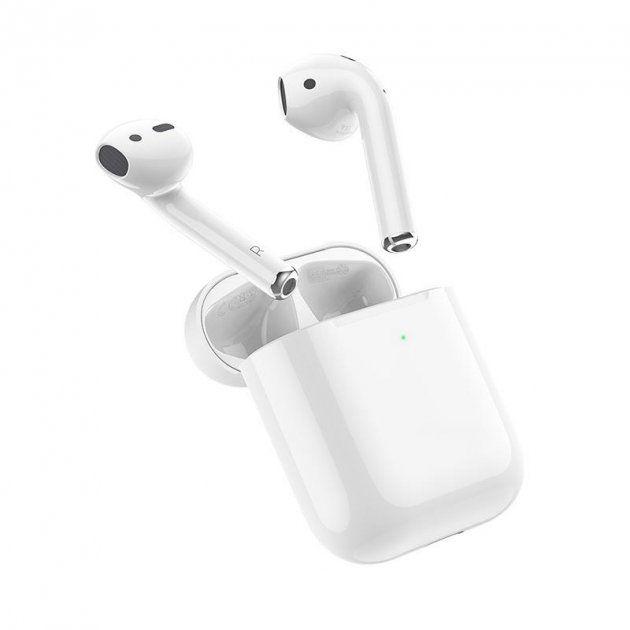 Навушники Безпровідні TWS 1/2 (Bluetooth) Hoco DES03 White