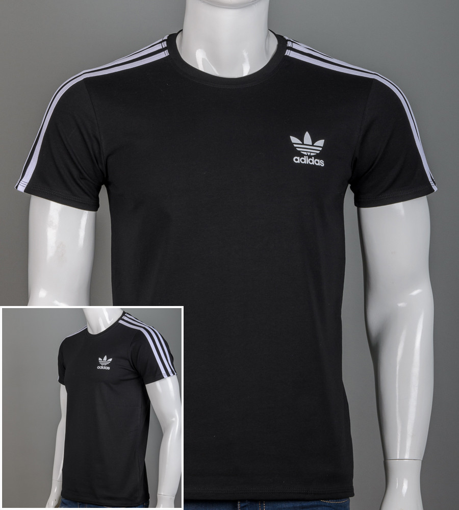 Футболка чоловіча Adidas Чорний 2223м, M (1шт)