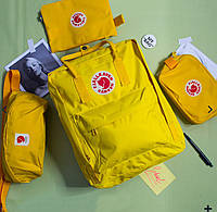 Рюкзак Kanken спортивный школьный городской 38*27 см на молнии с карманом в разных цветах Luna