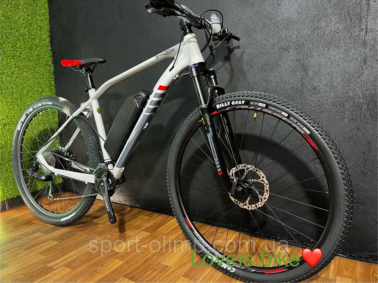 Электровелосипед E-Shadow Hydraulic 29" 19 рама li-ion 15A 48V/750W трещетка серый - фото 7 - id-p2174410536