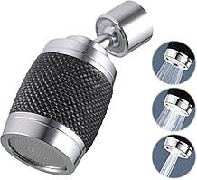 Аератор з турмаліновим фільтром насадка на кран BouGPeng 360° Black 3 режими