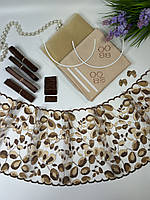 Набір для пошиття білизни у шоколадному кольорі