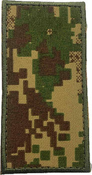 Погон Солдат (чорна нитка, на липучці) хижак