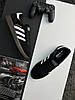 Чоловічі кросівки Adidas Spezial Black White (Чорні) Взуття Адідас Спеціал натуральна замша шкіра демісезон, фото 3