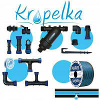 Система крапельного поливання "Krapelka" 10 кв. м, Італійсько-польське Капельне прикореневе зрошення