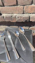Набір столового приладдя 24 пр. з неіржавкої сталі Kamille KM-5239, фото 3