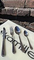 Набір столового приладдя з неіржавкої сталі в кейсі 72 пр Kamille KM-5216, фото 5