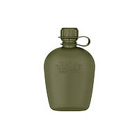2E Tactical Фляга тактическая в чехле Flask WB01, 1л, с кружкой для еды, оливковый Покупай это Galopom
