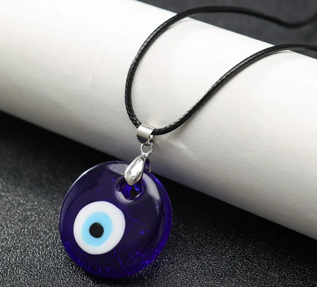 Кулон подвеска от сглаза, амулет турецкий глаз, синий глаз фатимы