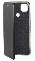 Чехол-книжка для смартфона Xiaomi Redmi 9C, Premium Leather Case Black (код 1494929)