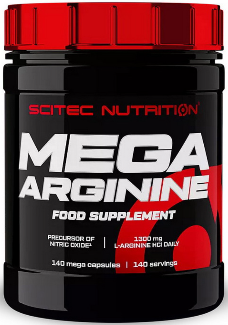 Амінокислоти Аргінін Scitec Mega Arginine 140 капс