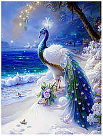 Діамантова мозаїка 30 Х 40 набір Картина стразами. Викладка за номерами. Кришталики квадратні. Без підрамника.