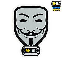 M-Tac наклейка Anonymous светоотражающая Black ll