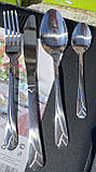 Набір столового приладдя 24 пр. з неіржавкої сталі Kamille KM-5238R, фото 3