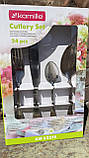 Набір столових приборів 24 предмети Kamille KM-5237R, фото 4