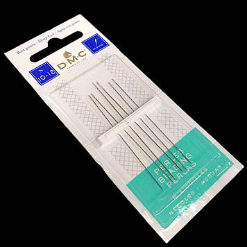 Голки ручні бісерна №10-12, 6 шт. DMC