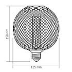 LED-лампа Videx Filament VL-DWMC125150 4W E27 1800 K White Chainmail style 27614, фото 4