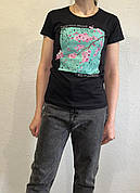 Футболка жіноча якість 100% коттон виробництво Туреччина S-M-L-XL