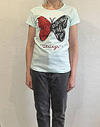 Футболка жіноча якість 100% коттон виробництво Туреччина S-M-L-XL