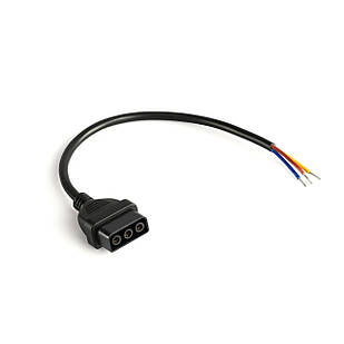 Кабель живлення для лінійного світильника Videx BNL02 Black VL-BNL02-F01B 27988