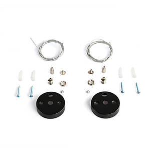 Комплект для підвісного монтажу лінійного світильника Videx BNL02 Black VL-BNL02-F05B 27987