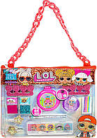 Набор детской косметики L.O.L. Surprise, декоративная косметика в сумочке для детей Лол