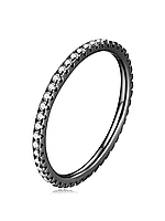 Серебряное кольцо с камушками