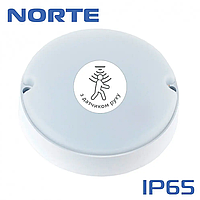 Светильник светодиодный с датчиком движения 1-NCP-1422 12W 6500K круг IP65 TM NORTE USD (1-NCP-1422), Белый,