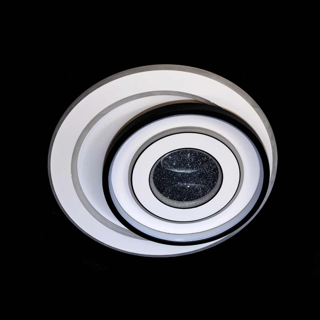 Стельовий LED світильник 4359-400 WH+BK, фото 1