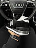 Чоловічі кросівки New Balance 574 Black White Gray Reflectiv (Чорні) Взуття Нью Беланс 574 натуральна замша демісезон, фото 8