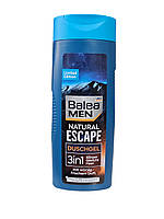 Шампунь + Гель для душа Balea Men 3 in 1 Natural ESCAPE , 300 мл