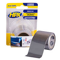 Алюминиевая лента HPX ALU TAPE для глушителей, 50мм x 5м, серебристая