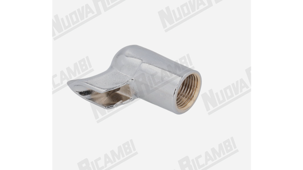 Довгий носик для холдера кавомашини на одну чашку - відкритий - 3/8 - в.45мм